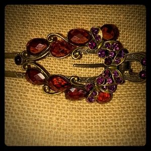Jeweled Hair Clip